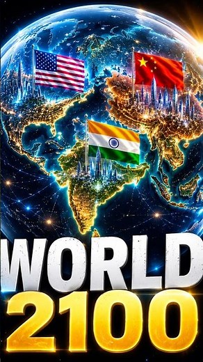 Future Nations and Global Superpowers (2050–2100) #FutureWorld #WorldMap