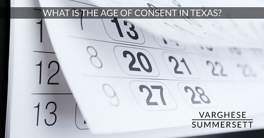 What is the Age of Consent in Texas? | Age of Consent in Texas