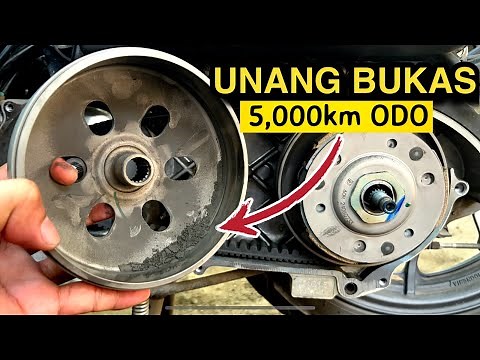 First CVT Cleaning ng Honda Click using Proper Tools (DIY tutorial) | Moto Arch