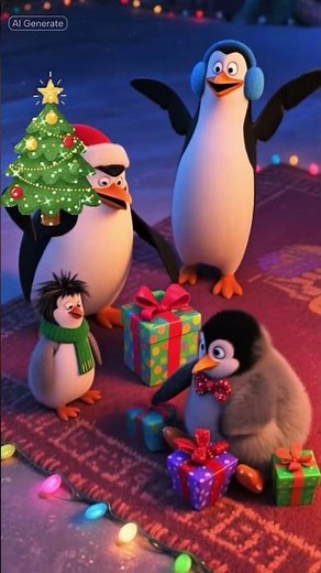 Penguins: Merry Christmas