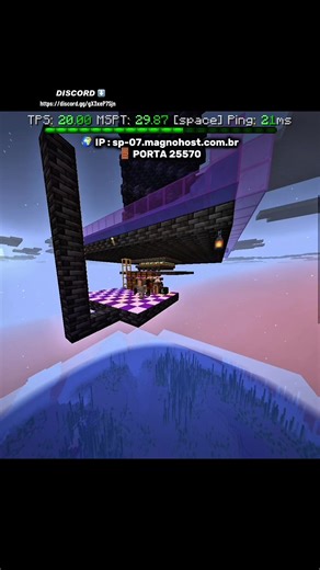 Vendo oque os jogadores estão fazendo aqui na space craft , somos um servidor semi anarquia ligados 24 horas na versão java e bedrock pvp o dia todo #Minecraft #bedrock #servidoresdeminecraft #fyp