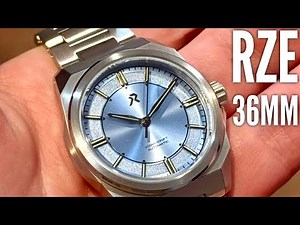 RZE Resolute 36MM Halycon Automatic Watch Review