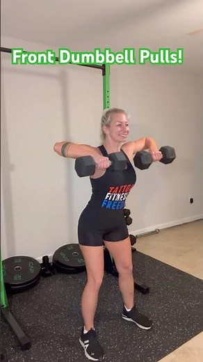 🔥 Front Dumbbell Pulls | Shoulder & Arm Power 💪