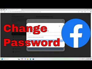 How To Change Passwords On Facebook?