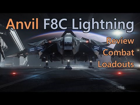 Star Citizen 3.20 - Anvil F8C Lightning bounty hunting & review
