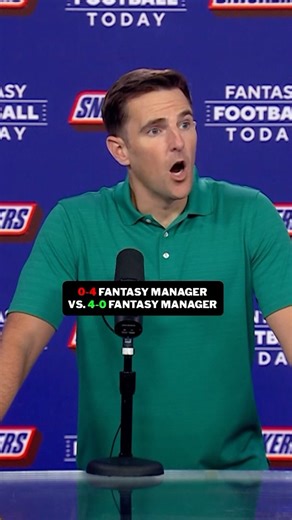 He flips a coin 😭 #fantasyfootball @snickers | CBS Sports