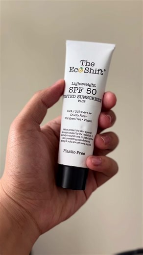 Protect your skin while protecting our environment? The EcoShift tinted sunscreen is lightweight,Paraben Free, Vegan, Plastic Free, Cruelty Free and made with natural ingredients. #ShiftToBetter #theecoshift #tintedsunscreen #shiftobettersundays #generationrestoration #plasticfreeskincare #sunscreen #spf50