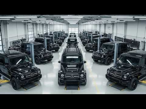 How Mercedes G63 Are Made | Inside Custom 4x4 Factory (Full Process)