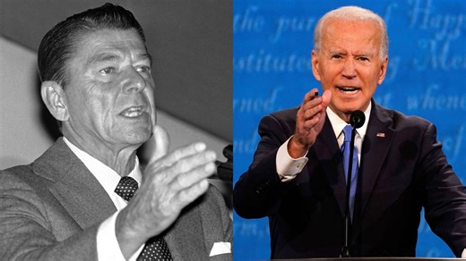 The parallels between President Biden and former President Ronald Reagan