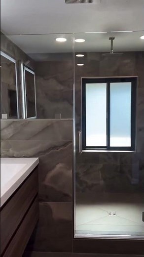 Modern Bathroom Glow-Up with LED Mirrors ✨🚿 #inyouths