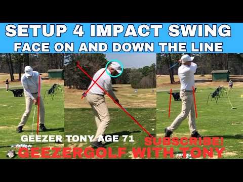 Analyzing my Setup 4 Impact Golf Swing