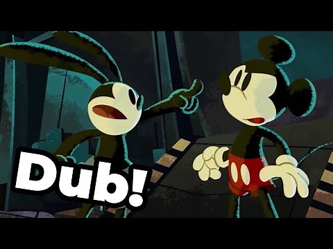 Epic Mickey Fandub #13 - Mickeyjunk Mountain: Mickey and Oswald Meet