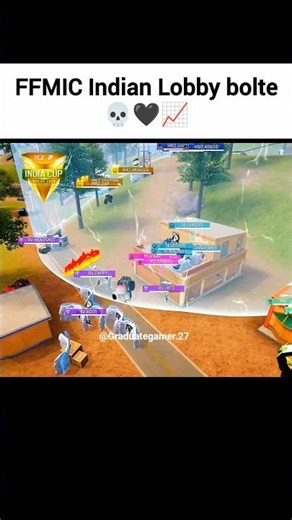 FFMIC Indian Lobby Bolte 💀🖤📈#freefire #ffmic #ffesports #tgesports #totalgaming #fozyajay #iqootg
