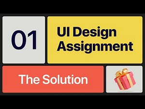 UI Design Assignment Challenge -01 : The Solution (Winner & Gifts)