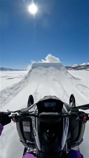 Snowmobile Fun #atv