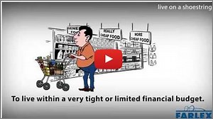 live on a shoestring