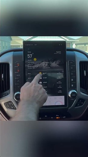 🚛 Upgrade Your 2014-2018 Chevy Silverado/GMC with a Cidava 13" Tesla-Style Stereo! #cidava #carplay