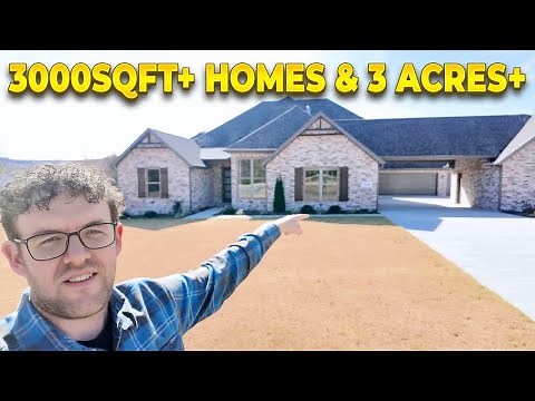 Massive New Homes FAYETTEVILLE ARKANSAS [AND Land Options for Building Your Own Home]