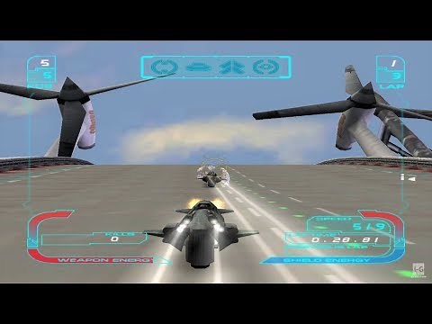 XGRA: Extreme-G Racing Association GameCube Gameplay HD