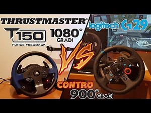 G29 vs T150 - Logitech G29 versus Thrustmaster T150 - PC