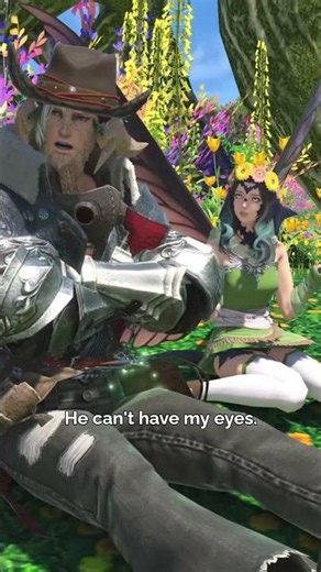 His eyes are so pretty. #ffxiv #finalfantasy14 #ff14 #ffxivbrainrot #ffxivshorts