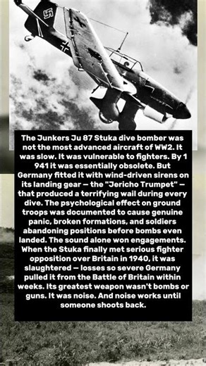 The Junkers Ju 87 Stuka Had A Siren To Scare People — And It Worked