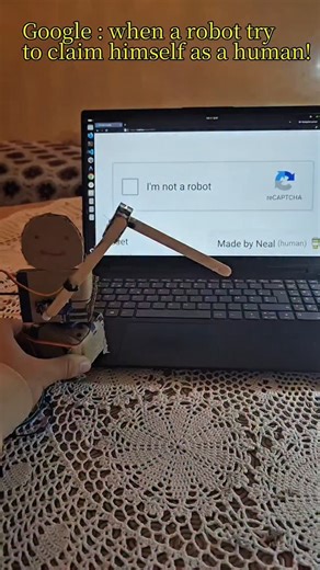 Robo Dreamer | Google verification Robot vs Human #robotics #arduino | Instagram