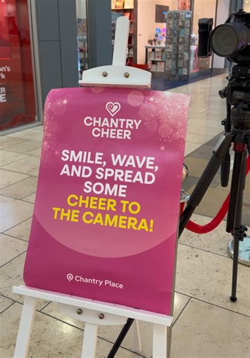 This Blue Monday, we launched Chantry Cheer – and thanks to you, a little cheer went a long way… 🩷 #norwich #shopping #chantryplace