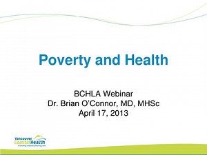 Poverty and Health - SlideServe