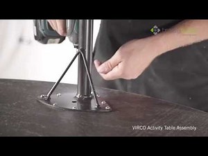 VIRCO Classroom Activity Table assembly by TRADE WEST | refreshing space™