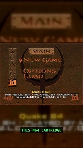 Quake's N64 Port Wasn't a Downgrade. It Had Something PC Didn't #shorts
