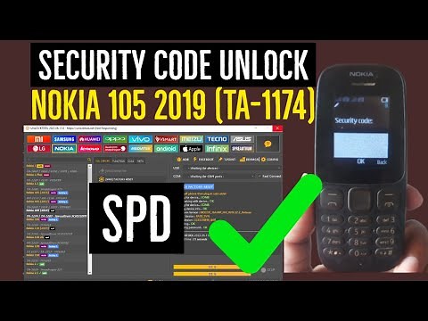 Nokia 105 TA-1174 Security Code Unlock Using Unlock Tool | Nokia 105 Hard Reset Security Code