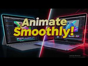 How to use Microsoft Surface Pro 11 or MacBook Air M4 for 2D3D animation reliably