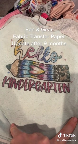 Great Results with Pen and Gear Transfer Paper