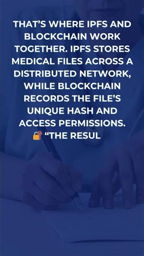 IPFS + Blockchain for Secure Health Data Storage