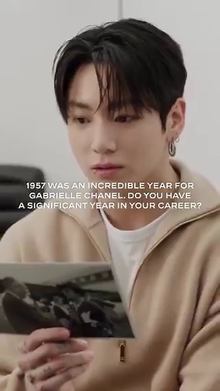 Grazia Singapore Instagram:BTS star Jungkook is opening up about what Chanel’s 1957 fragrance means to him, and we’re all ears 💘The musky skin scent is named after a significant year in Gabrielle Chanel’s career, making it a poignant moment for the maison. Jungkook has had a few milestone moments of his own—and the K-pop icon is opening up about what the fragrance means to him, the most memorable moments of his career, and more ♥️Keep watching to hear from Jungkook about what Chanel 1957 means 