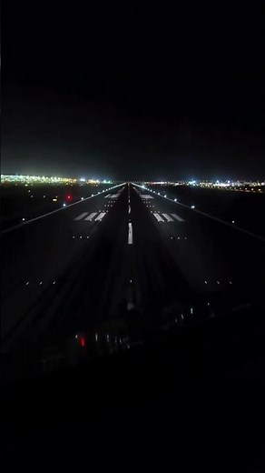 Cockpit View Landing ✈️ | Pilot’s Eye View | Stunning Aircraft Approach #AviationShorts