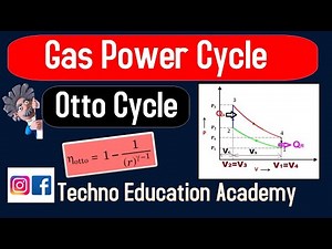 Otto Cycle thermal efficiency (derivation with easy steps )