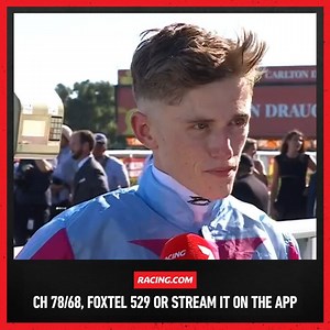 "Say it one more time, please." Ben Allen Group 1-winning jockey has a nice ring to it & this interview is must-watch 😍 | Racing.com