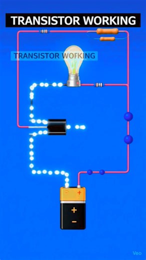 How a Transistor Works | NPN Transistor Explained with Simple Circuit