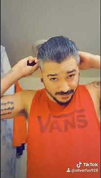 How to comb your undercut slicked back hair!