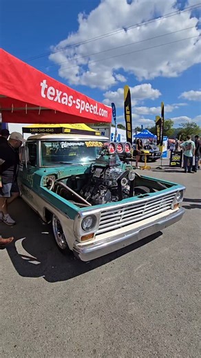 1.8K views · 65 reactions | Our friends @autumn.schwalbe and @eatonperformance have brought their trucks over to hang out with us at the booth! 落 Come on by and say hello!  -- #texasspeed #performance #tsp #coyote #ford #f150 #horsepower #v8 #supercharged | Texas Speed & Performance | Facebook