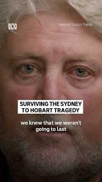 The moment survivors of the 1998 Sydney to Hobart race were rescued from sea