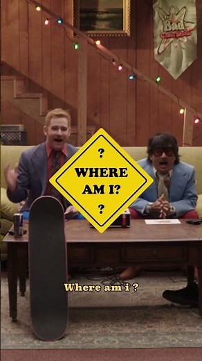 Where Am I? A new episode of The Bad Game Show is out now on YouTube! #tonyhawk #ryansheckler