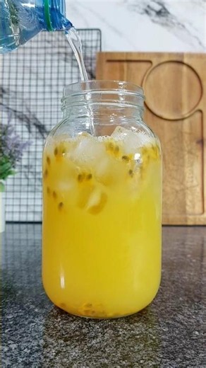 Save this Passion-Pineapple Refresher Recipe | Wellness Drinks