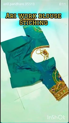 Ari work design, blouse stitching. #nobatidao