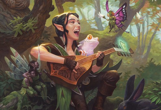 New MTG planeswalker Ellywick Tumblestrum enables dungeon mechanic