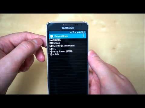 Samsung Galaxy: Aktivierung Netmonitor und Hidden Service Menü | deutsch