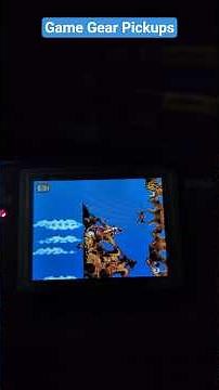 Sega Game Gear. New games and some platforming gameplay #retrogames #gamegear #videogamecollector