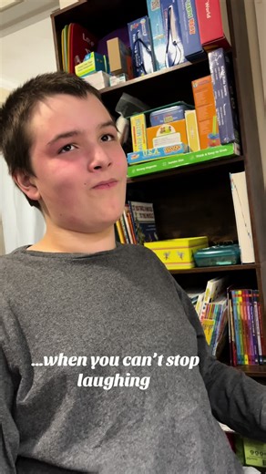 Homeschool was a laugh fest today. Giggles upon giggles #homeschool #homeschoolmom #homeschoolersoftiktok #autism #autismtiktok #ela #education #timeforlearning